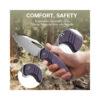 CIVIVI BullTusk C23017-3, Purple Canvas Micarta Handle, 3.48" Satin 14C28N Blade