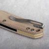 Vosteed Psyop - 3.32" Stonewash Elmax Blade, Norplex UltreX™ Micarta Handle, Top Liner Lock - A2210