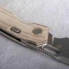 Vosteed Psyop - 3.32" Stonewash Elmax Blade, Norplex UltreX™ Micarta Handle, Top Liner Lock - A2210
