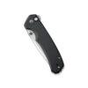 CIVIVI Button Lock Brazen C19059C-1, Black G10, Stonewashed 14C28N Tanto Blade