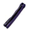 CIVIVI Cogent C20038D-2, Black Stonewashed 14C28N, Purple G10, Button Lock