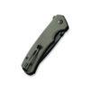 CIVIVI Button Lock Brazen C19059C-2, OD Green G10, Black 14C28N Tanto Blade