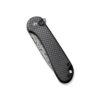 CIVIVI  Button Lock Elementum II C18062PB-DS1, Twill Carbon Fibre Overlay on Black G10 with Damascus Blade