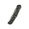 CIVIVI Biophase C23083C-DS1, Skeletonised Aluminium and Carbon Fibre Overlaid G10 Handles, Damascus Blade