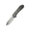CIVIVI  Button Lock Elementum II C18062P-10, Gold Shred Carbon Fibre Handles, Shredded Carbon Fibre with Damascus Blade