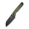 CIVIVI Hid C23008-2, 4.14" Black Stonewashed 14C28N Reverse Tanto Blade, OD Green G10 Handles, Nested Liner Lock