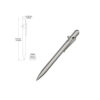 Bastion Slim Bolt Action Pen Titanium - BSTN257