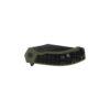 Kershaw Faultline 8760 Flipper 3" Black Oxide Blade, OD Green GFN Handles with Rubber Inserts, Liner Lock