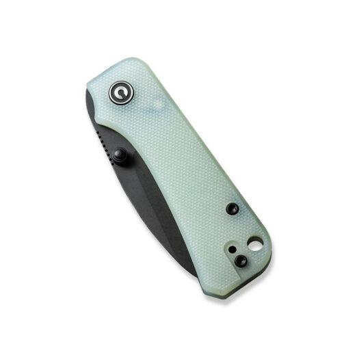 CIVIVI Baby Banter C19068S-8, Natural (Jade) G10 with Black Stonewashed Nitro-V Blade