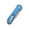 CIVIVI Button Lock Elementum II C18062PD-2, 2.96" Satin Nitro-V Blade, Blue Textured Aluminium Handles