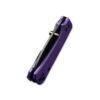 CIVIVI Baby Banter C19068S-4, Purple G10 with Black Stonewash Nitro-V Blade
