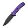 CIVIVI Cogent C20038D-2, Black Stonewashed 14C28N, Purple G10, Button Lock