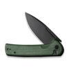 CIVIVI Conspirator C21006-2, Green Micarta, 3.48" Black Stonewash Nitro-V Blade