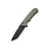 CIVIVI Button Lock Brazen C19059C-2, OD Green G10, Black 14C28N Tanto Blade