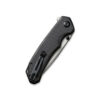 CIVIVI Brazen C2102C, Black G10, Stonewashed 14C28N Drop Point Blade