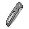 CIVIVI Hyperpulse C23087A-3, Grey Aluminium Handles, 3.5″ Satin 14C28N Blade