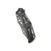 CIVIVI Biophase C23083C-DS1, Skeletonised Aluminium and Carbon Fibre Overlaid G10 Handles, Damascus Blade