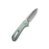 CIVIVI  Button Lock Elementum II C18062P-2, Natural (Jade) G10 with Satin Nitro-V Blade