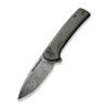 CIVIVI Conspirator C21006-DS1, Dark Green Micarta, 3.48" Damascus Drop Point Blade