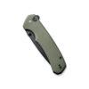 CIVIVI Button Lock Brazen C19059C-2, OD Green G10, Black 14C28N Tanto Blade