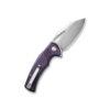 CIVIVI BullTusk C23017-3, Purple Canvas Micarta Handle, 3.48" Satin 14C28N Blade