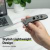 CIVIVI Hyperpulse C23087A-3, Grey Aluminium Handles, 3.5″ Satin 14C28N Blade
