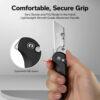CIVIVI Elementum Utility C23039B-1, Black Aluminium, Button Lock, 2.26" 6Cr Replaceable Utility Blade