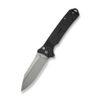 CIVIVI Neurohaptic C23080-2, Milled Black Shredded G10 Handles, 3.74" Stonewashed Nitro-V Blade, Button Lock