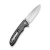 CIVIVI Hyperpulse C23087A-3, Grey Aluminium Handles, 3.5″ Satin 14C28N Blade