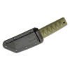 Cold Steel Kyoto I Fixed Blade, 3.25″ Tanto Blade, OD Green Kray-Ex Handle, Secure-Ex Cover, 17DA-ODSW