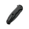 CIVIVI Button Lock Praxis C18026E-1, Black Aluminium Handle, 3.75" Black Stonewashed Nitro-V Blade