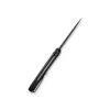 CIVIVI Button Lock Praxis C18026E-1, Black Aluminium Handle, 3.75" Black Stonewashed Nitro-V Blade