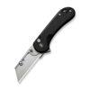 CIVIVI Elementum Utility C23039B-1, Black Aluminium, Button Lock, 2.26" 6Cr Replaceable Utility Blade