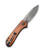 CIVIVI Elementum C907DS-2, Cuibourtia Wood Handle, 2.96" Damascus Blade