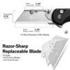 CIVIVI Elementum Utility C23039B-1, Black Aluminium, Button Lock, 2.26" 6Cr Replaceable Utility Blade