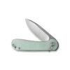 CIVIVI  Button Lock Elementum II C18062P-2, Natural (Jade) G10 with Satin Nitro-V Blade