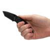 Kershaw Shuffle II 8750TBLKBW Multi- Function Folding Knife 2.25" Blackwash Tanto Blade, Glass-Filled Nylon Handles, Liner Lock