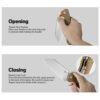 CIVIVI Hid C23008-3, 4.14" Satin 14C28N Reverse Tanto Blade, Brown G10 Handles, Nested Liner Lock