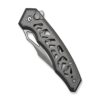 CIVIVI Anaaki C24039-2, 2.98" Nitro-V Blade, Grey Aluminium Handle, Button Lock