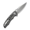 CIVIVI Anaaki C24039-2, 2.98" Nitro-V Blade, Grey Aluminium Handle, Button Lock