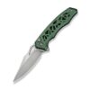 CIVIVI Anaaki C24039-3, 2.98" Nitro-V Blade, Green Aluminium Handle, Button Lock