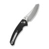 CIVIVI Sixgill C24050-1, 3.41" Nitro-V Blade, Black G10 Handle, Crossbar Lock