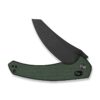CIVIVI Sixgill C24050-3, 3.41" Black Stonewashed Nitro-V Blade, Green Canvas Micarta Handle, Crossbar Lock