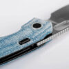 Vosteed Psyop - 3.32" Satin Elmax Blade, Norplex UltreX™ Micarta Handle, Top Liner Lock - A2214