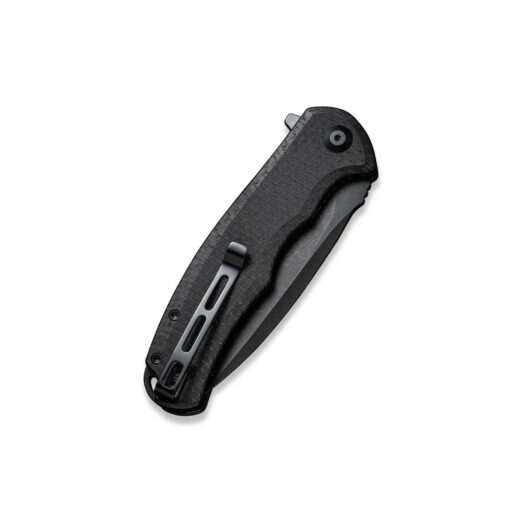 CIVIVI Praxis C803G - Black Coarse Micarta with Black Blade