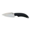 Schrade Delta Class Adder Fixed Blade 2.75" Satin AUS-10 Blade, Black Polymer Handles, Injection Moulded Pouch 1182521