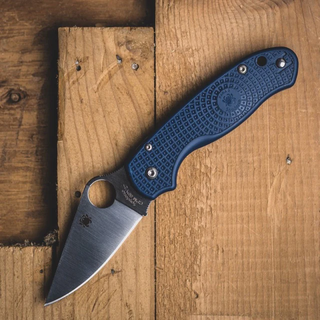 Spyderco Para 3 Cobalt Blue | Knife Depot Australia Spyderco Para 3 Cobalt Blue