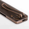 Vosteed Parallel A3505 - 2.90" S35VN Reverse Tanto Blade, Titanium Handle, Crossbar Lock