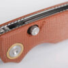 Porcupine 2.99" 14C28N Blade & Micarta Handle Top Liner Lock - A2604