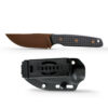 Vosteed Mink - 3.33" 14C28N Blade & Micarta Handle Fixed Blade Knife - D0106